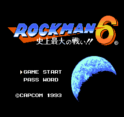 Rockman 6 - Shijou Saidai no Tatakai